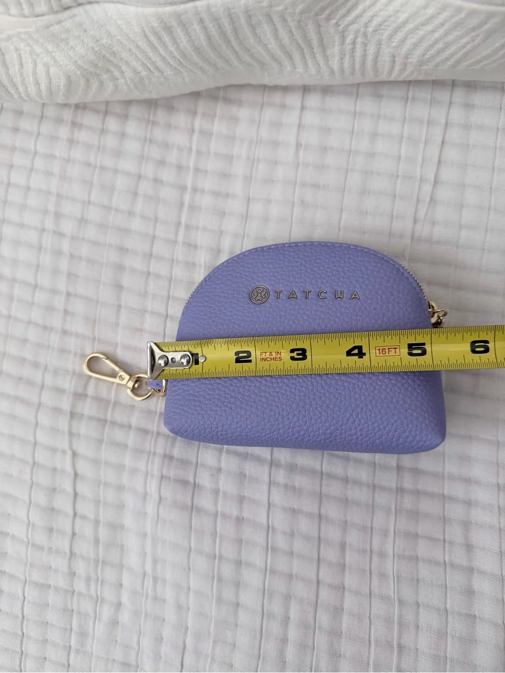 🆕 Tatcha Travel Size Skincare & Keychain Pouch